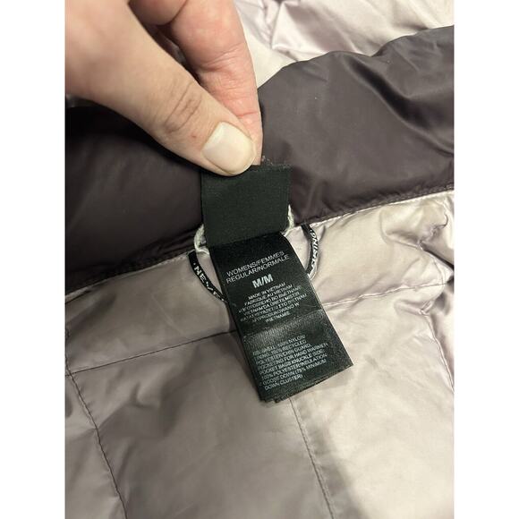 The North Face 600 Goose Down Parka Jacket Long Purple Women’s Size Medium - Picture 13 of 14